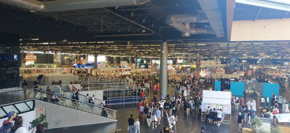 Photo vue en hauteur du Parc des Expositions Villepinte