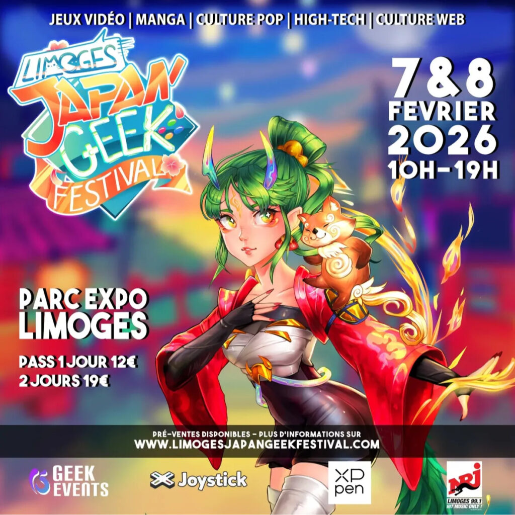 Affiche du Limoges Japan Geek Festival