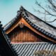 Toit d'une maison japonaise