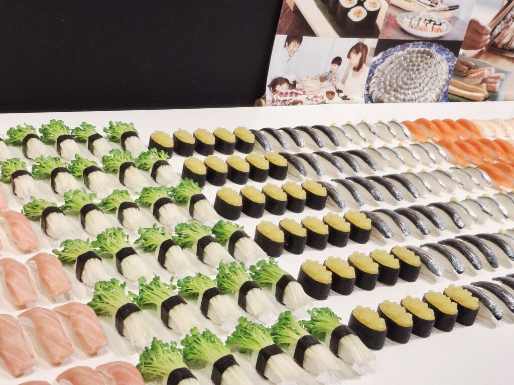 Il n'y a pas que des sushi au thon rouge ou au saumon !