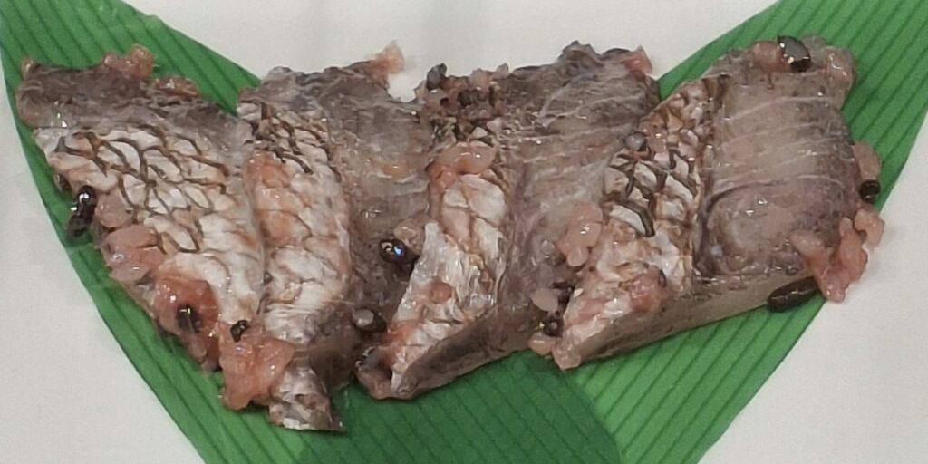 Tai-zushi (tahi-sushi) de l'époque Nara