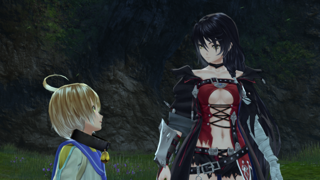 Tales of Berseria, Dialogue entre Laphicet et Velvet.