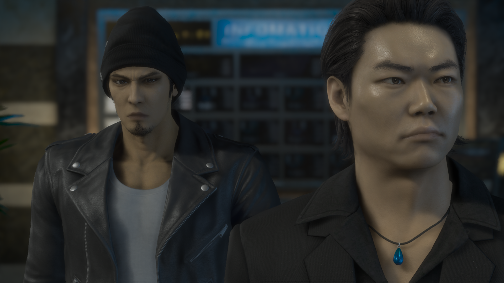 Kiryu, Rikiya et sa peau luisante... Yakuza Kiwami 3 & The Dark TIes ©SEGA 2026