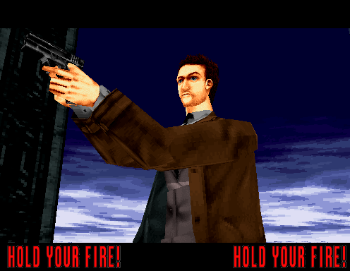 Voici notre courageux héros seulement armé de son petit pistolet : Rogan.