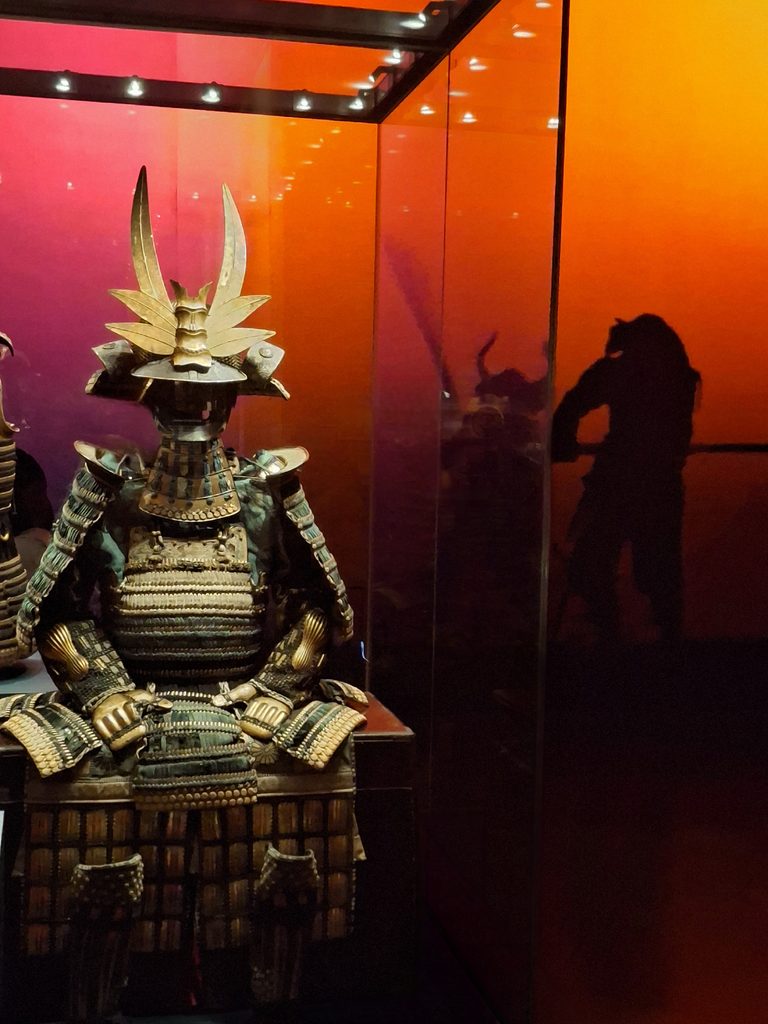 Armure légère pour l'infanterie dômaru en acier, cuir et soie (19e siècle) ©David Maingot pour Journal du Japon