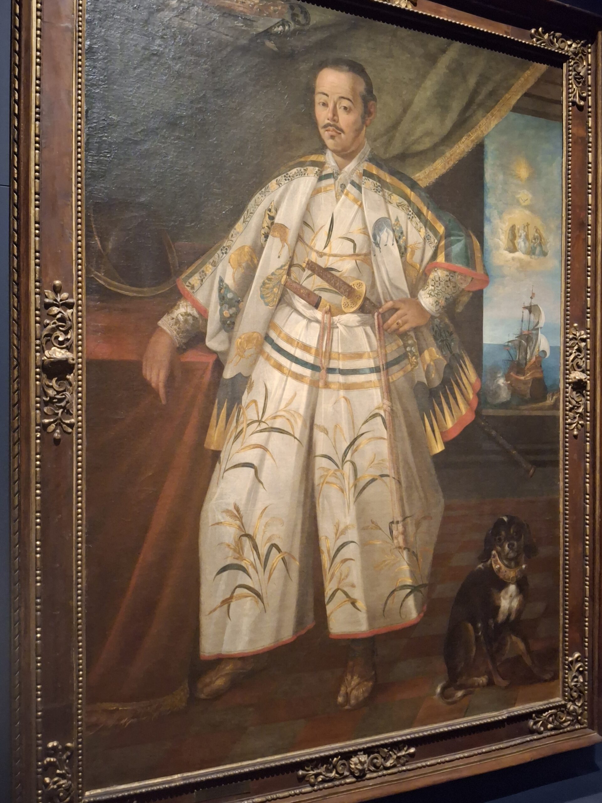 Portrait de Hasekura Tsunenaga par Archita Ricci ©David Maingot pour Journal du Japon