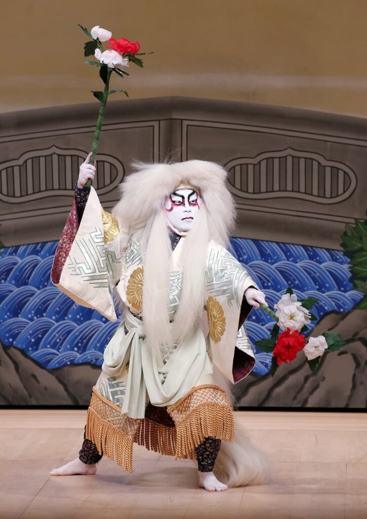 Nakamura Takanosuke dans Shakkyô ©Ogawa Tomoko