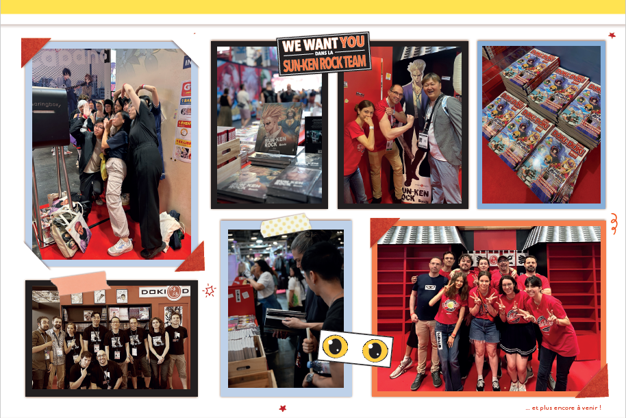 La team Doki- Doki à Japan Expo - extrait du dossier de presse anniversaire