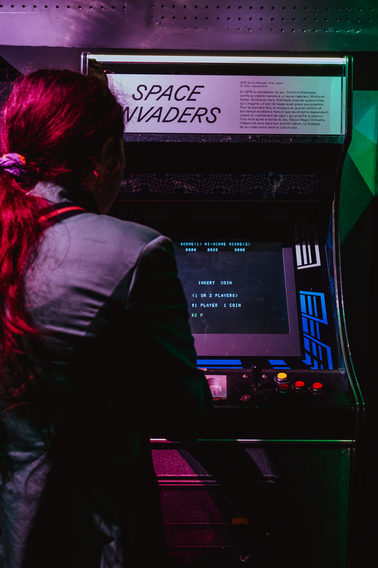 Space Invaders à l'Exposition Video Games & Music à la Philharmonie de Paris

©Afterdepth / Alexandre Fumeron pour Journal du Japon – Tous droits réservés