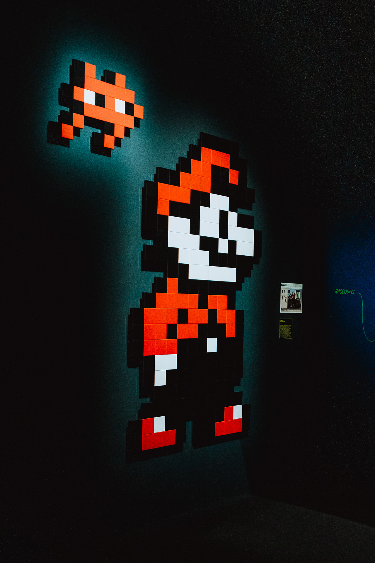 Mario Pixel à l'Exposition Video Games & Music à la Philharmonie de Paris

©Afterdepth / Alexandre Fumeron pour Journal du Japon – Tous droits réservés

