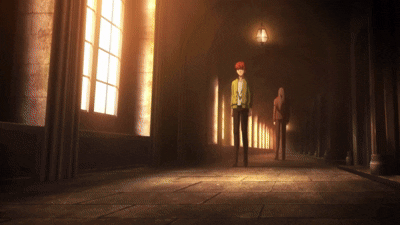 Discussion entre Waver Velvet et Emiya Shirou © Fate/stay night : Unlimited Blade Works, TYPE-MOON, Notes Co., Ltd., ufotable