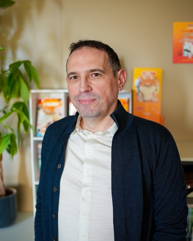 Arnaud Plumeri, responsable éditorial des éditions Doki-Doki