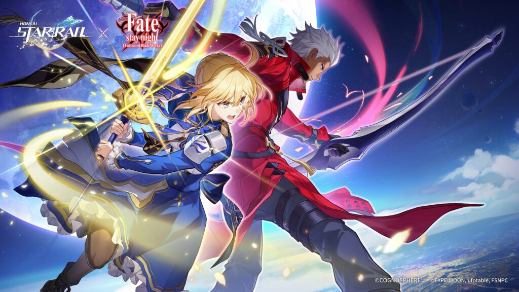 La collaboration Honkai: Star Rail et Fate/stay night : Unlimited Blade Works © miHoYo, COGNOSPHERE, TYPE-MOON, ufotable