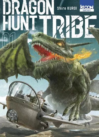 Couverture du tome 1 de Dragon Hunt Tribe par Shiro Kuroi
