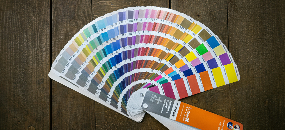 Nuancier de couleurs de la marque Pantone