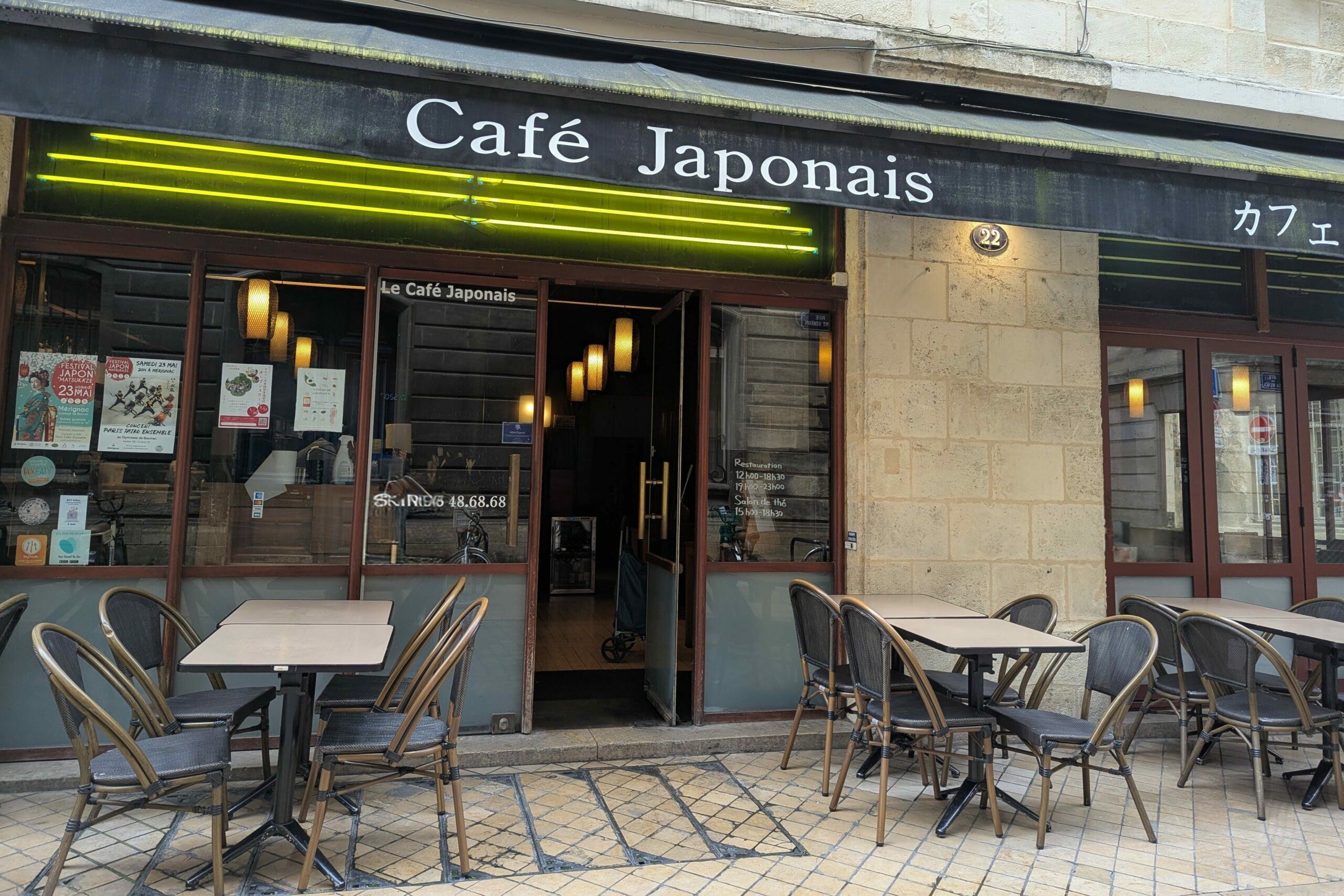 Café Japonais à Bordeaux