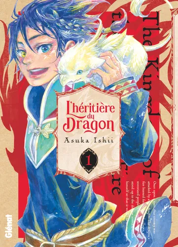 Couverture du tome 1 de L'héritière du dragon par Asuka Ishii