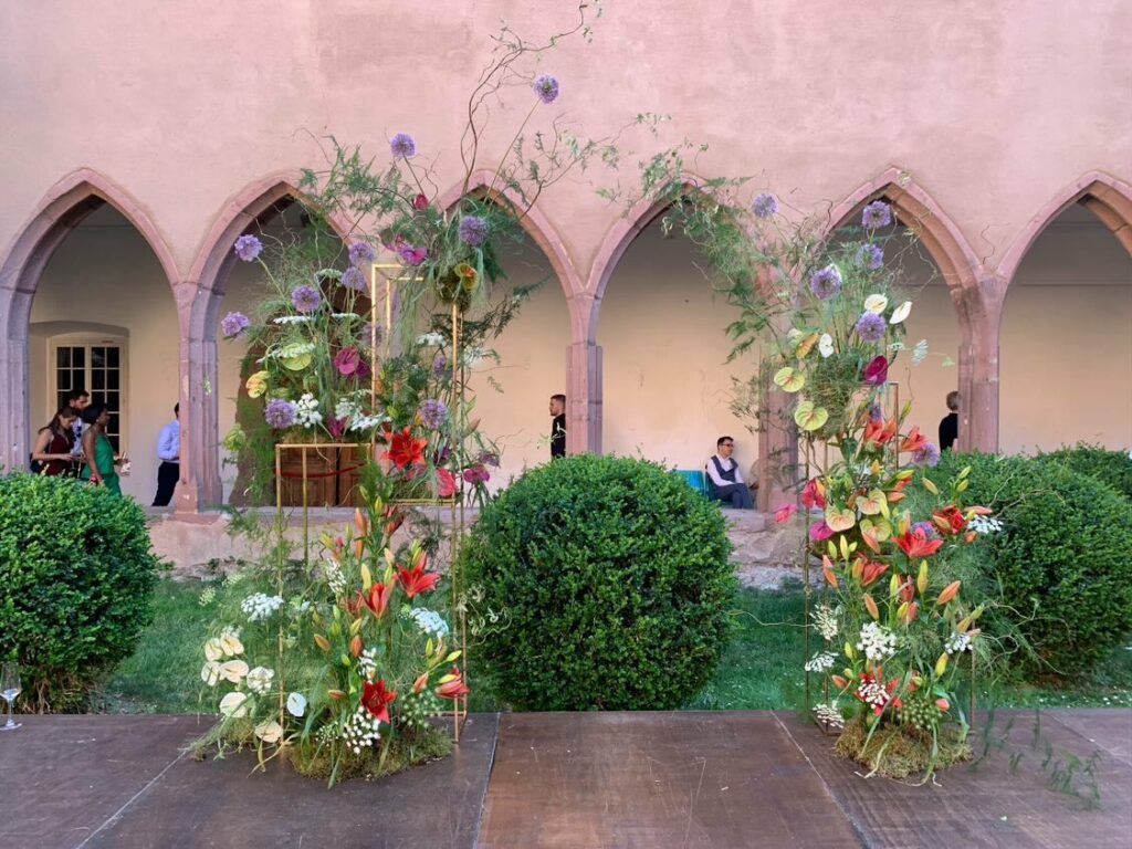 Composition florale pour un évènement