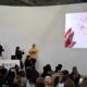 Hiro Mashima, dessin live aux Rendez-vous de la bd d'Amiens, Natsu de Fairy Tail, photo par Clara Lesage © Journal du Japon