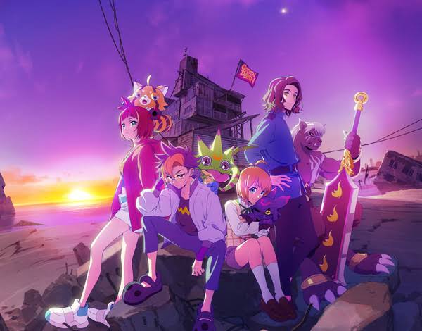 Le cast principal de Digimon Beatbreak