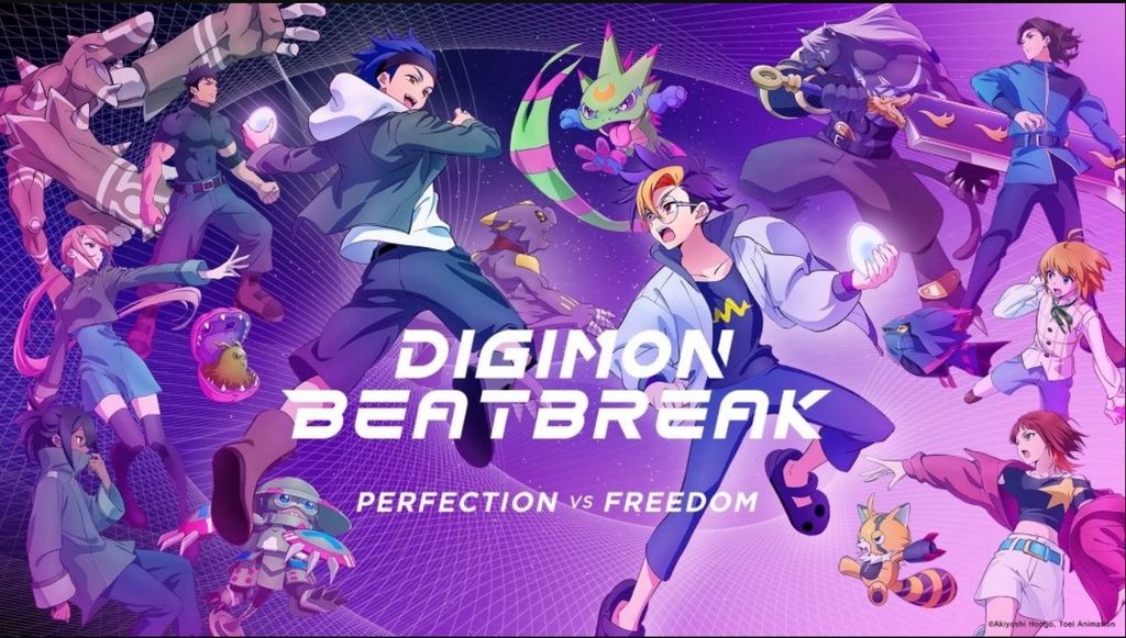 Affiche promotionnelle de Digimon Beatbreak