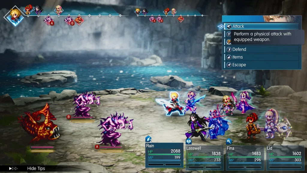 Phase de combat - Final Fantasy Resonance