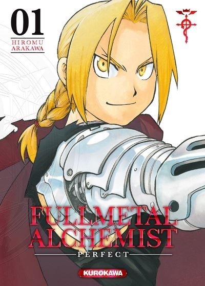 Couverture du tome 1 de Fullmetal Alchemist (édition Perfect)