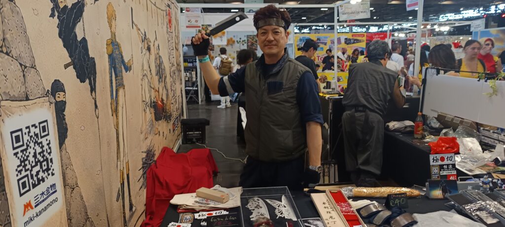 Shigeki Tanaka, fabriquant de couteaux - Japan Expo 2026