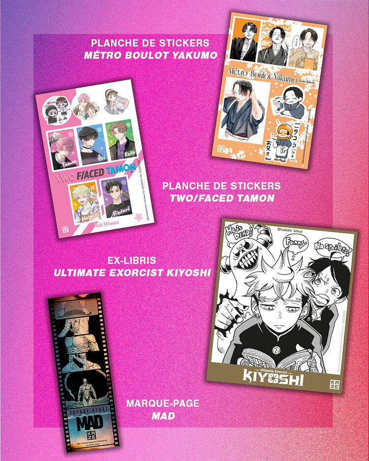 Kazé Manga Goodies