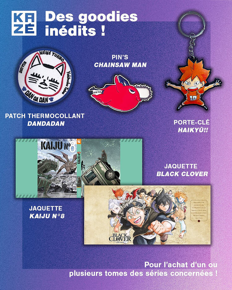 Kazé Manga Goodies
