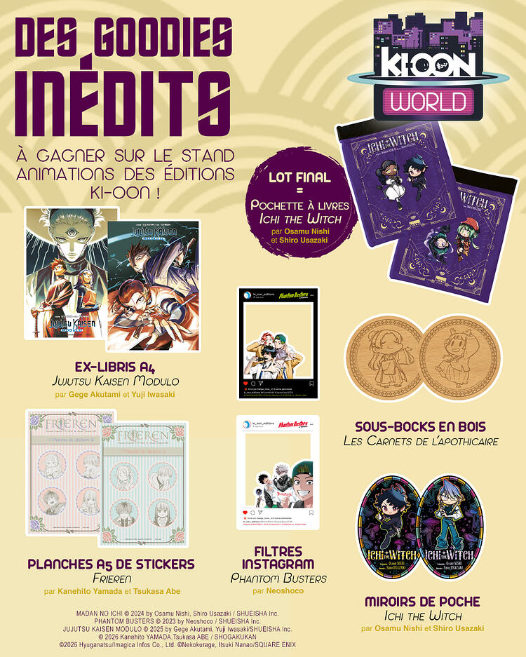 Ki-oon Goodies JApan Expo 2026