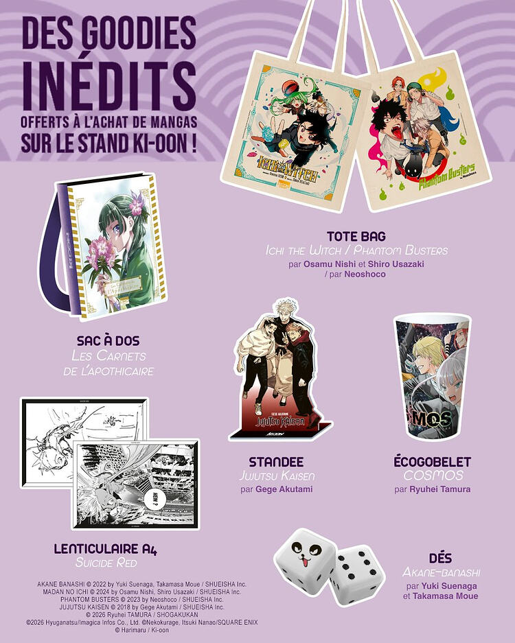 Ki-oon Goodies JApan Expo 2026