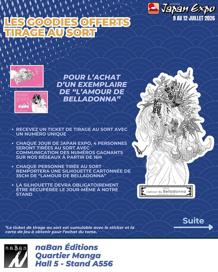 Naban Editions Goodies Japan Expo 2026