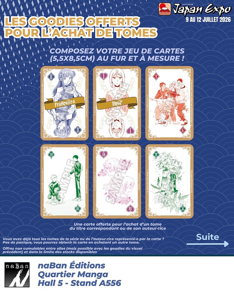 Naban Editions Goodies Japan Expo 2026