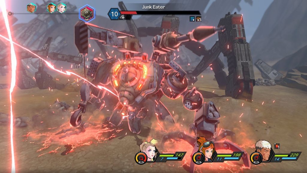 Un combat de robot dans Starbites