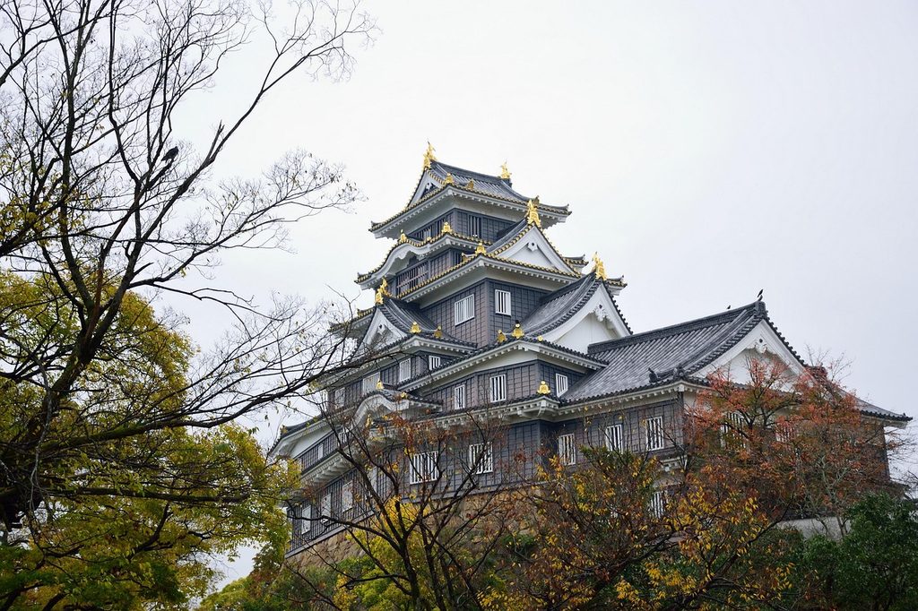 Château U-jô dans la ville d'Okayama ©siamkop, Pixabay